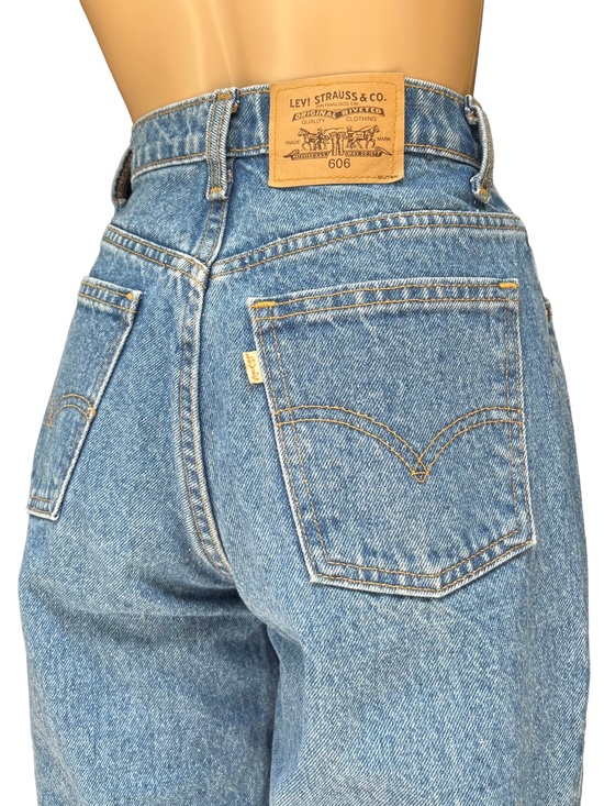 Levi's Denim - Vintage 90s Levi’s 606 Mom Jeans Made in Canada High Rise 26